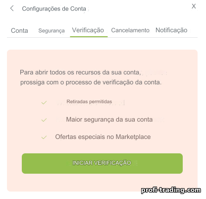 verificação com corretor de opções binárias RaceOption