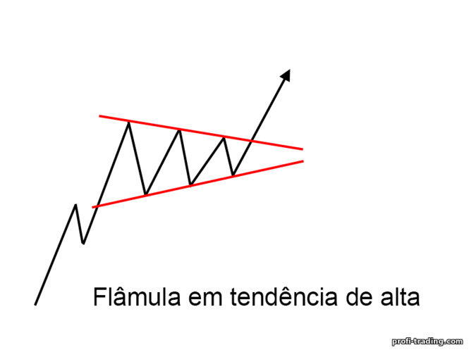 flâmula em tendência de alta