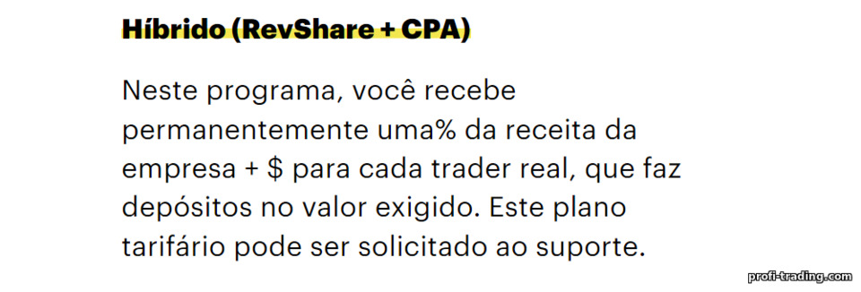 CPA + Revenue Share no programa de parceria Clever Aff CPA + Revenue Share no programa de parceria Clever Aff