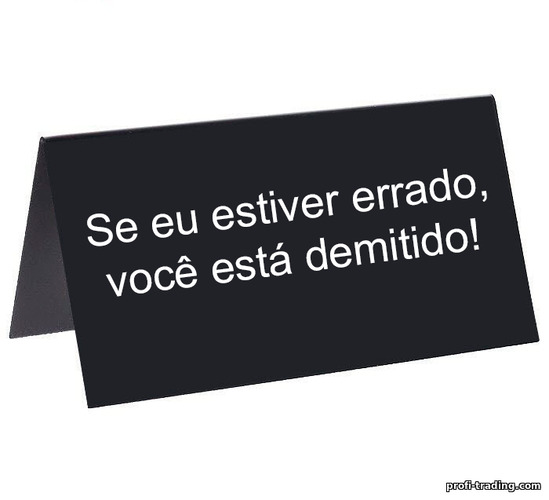 Se eu estiver errado