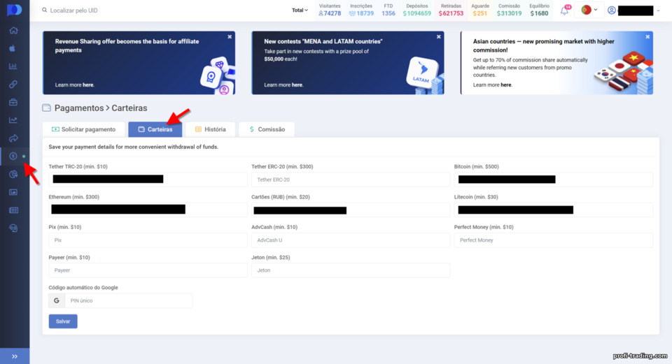 maneiras de receber comissão no programa de afiliados Pocket Option maneiras de receber comissão no programa de afiliados Pocket Option