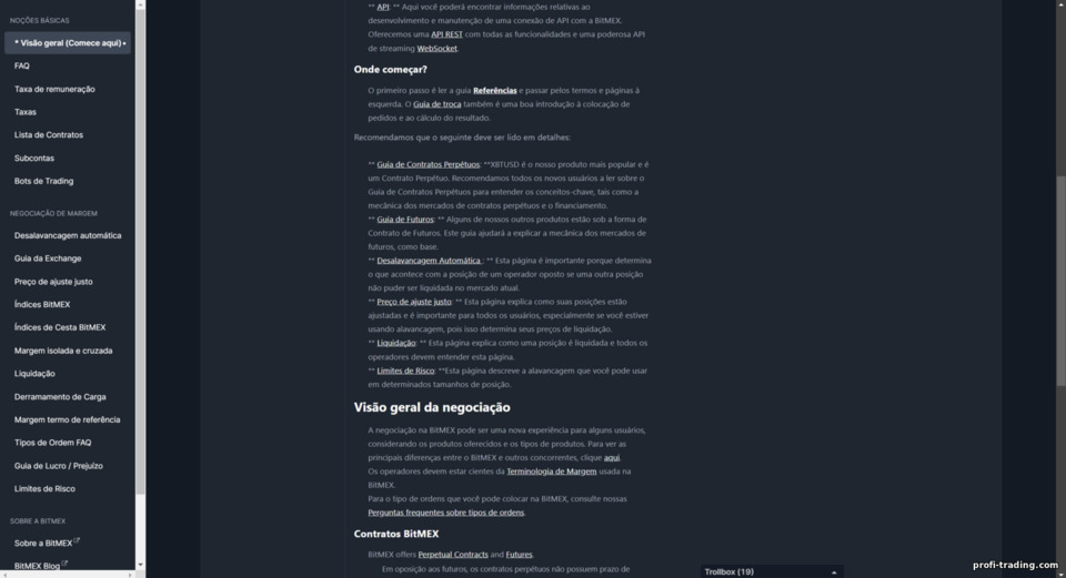 Recursos Educacionais do BitMex Recursos Educacionais do BitMex