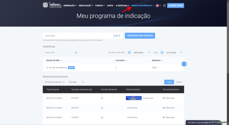 Programa de Indicação do IQ Mining