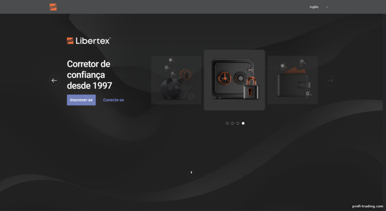 Site oficial da Libertex — Forex Club