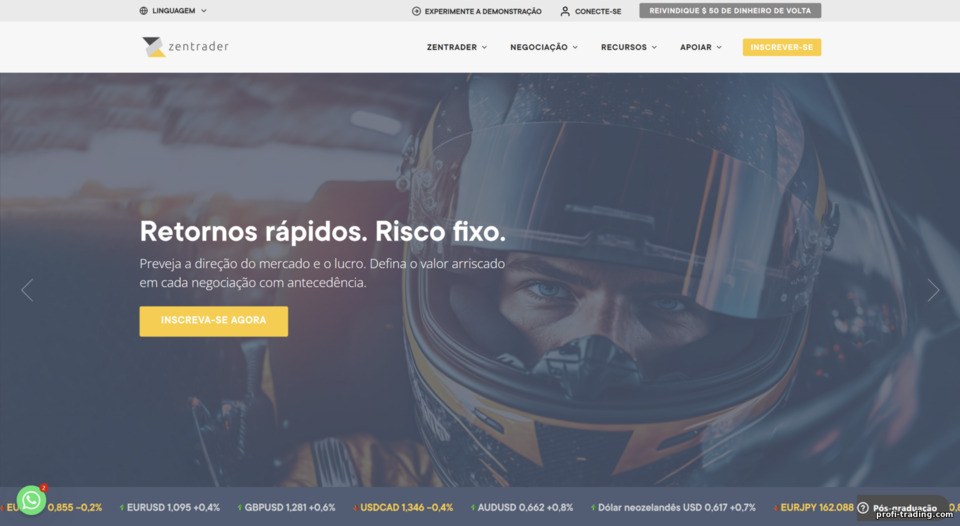 Site Oficial do ZenTrader