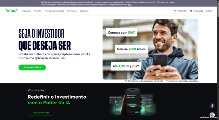 eToro: site oficial eToro: site oficial