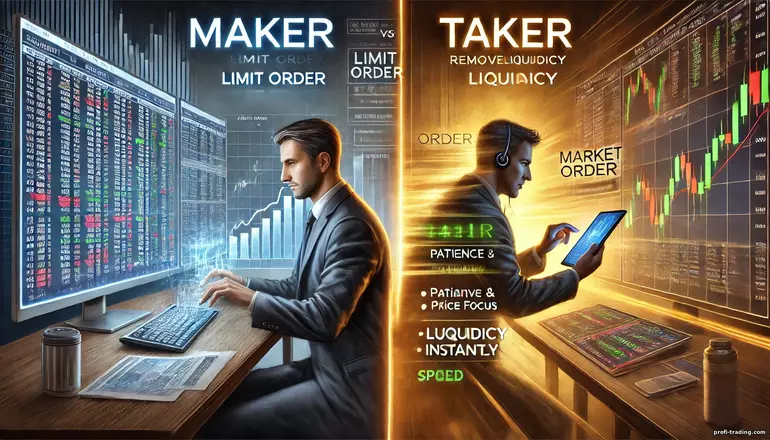 Diferença entre Taker e Maker na Exmo