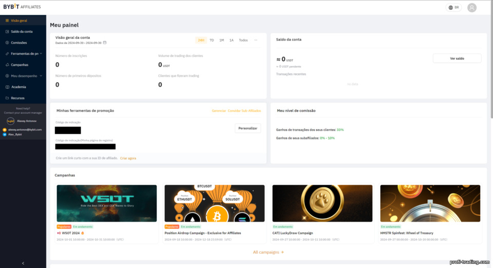 Programa de Afiliados ByBit Programa de Afiliados ByBit