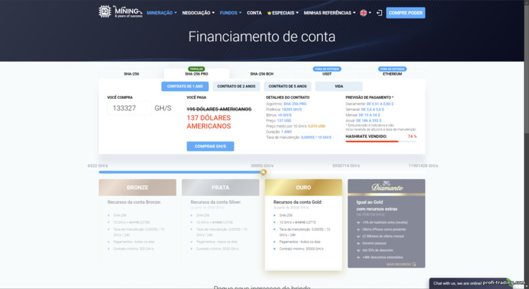 Escolha um Plano e Comece no IQ Mining