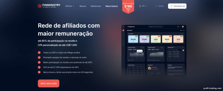 Site Oficial da Finministry