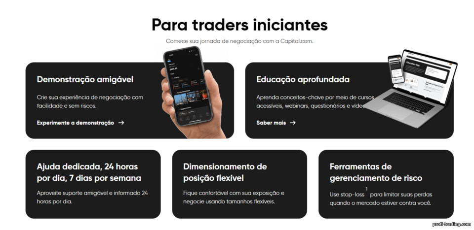 Capital.com para traders iniciantes Capital.com para traders iniciantes