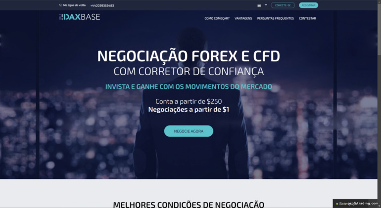 Site Oficial do Corretor DaxBase