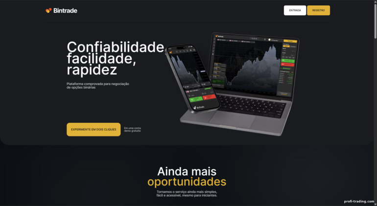 BinTrade: site oficial